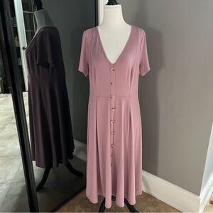 NWOT-SHEIN~Curve Maxi Dress~Size 1 XL Purple